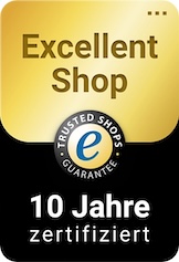 10 Jahre - Trusted Shops Excellence Award